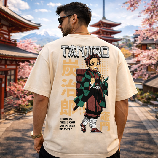 Tanjiro Graphic Oversized T-Shirt