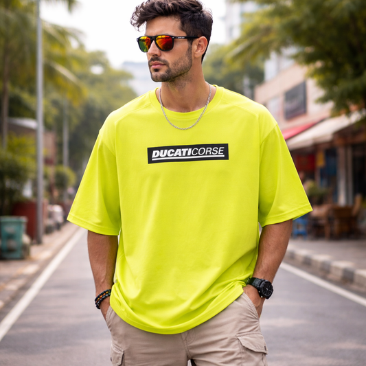 Oversized Neon Statement T-Shirt