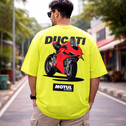 Oversized Neon Statement T-Shirt